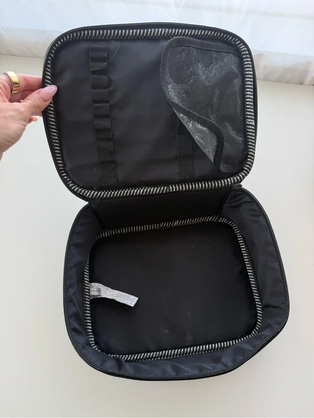 Sephora Collection Black Makeup Organizer Cosmetic Bag - Picture 3 of 11